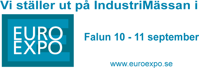 Vigore exhibits at EuroExpo in Falun